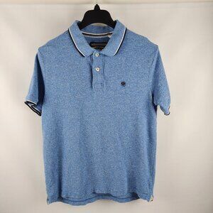 Fat Face Shirt Mens Large Blue 100% Cotton S/S Polo